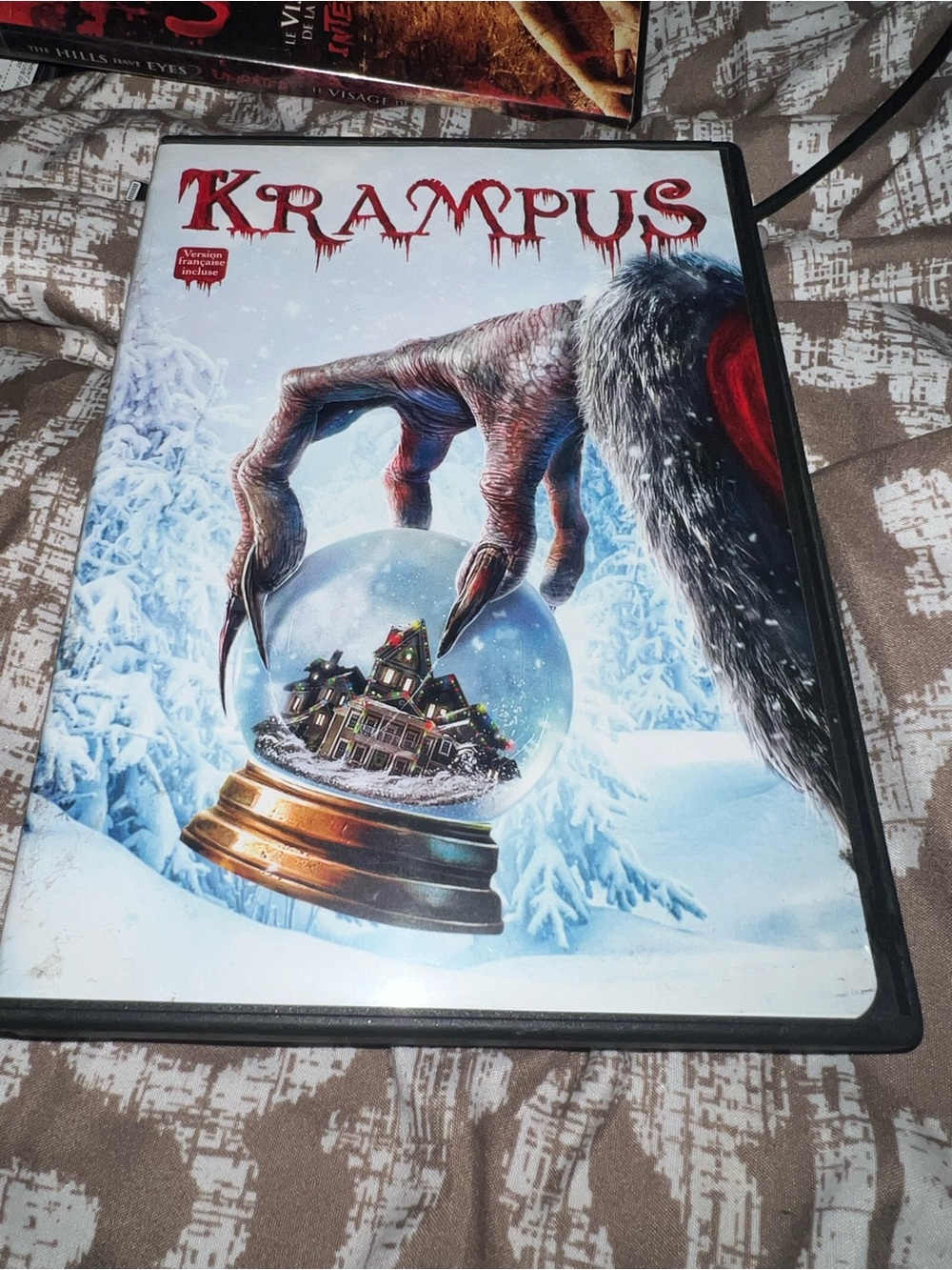 Krampus DVD Movie - Horror Christmas Film (White/Red Cover)